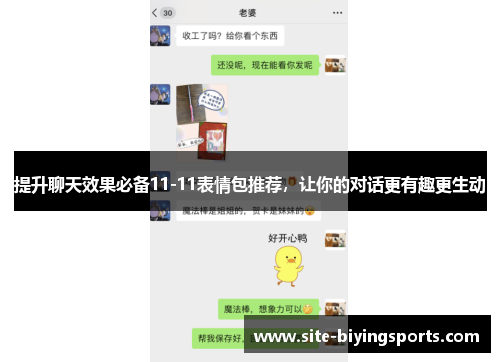 提升聊天效果必备11-11表情包推荐，让你的对话更有趣更生动
