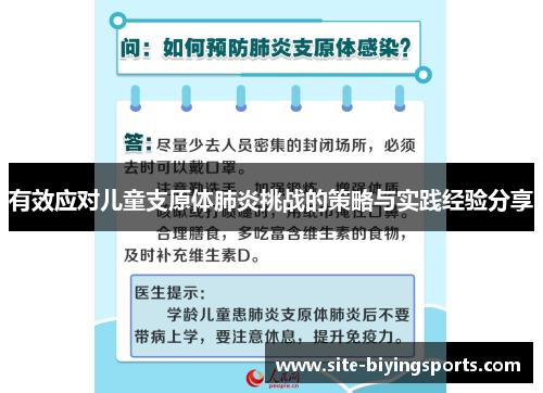 有效应对儿童支原体肺炎挑战的策略与实践经验分享