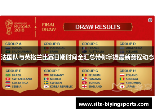 法国队与英格兰比赛日期时间全汇总带你掌握最新赛程动态